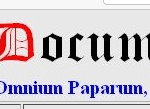 logo for documentia catholica omnia website